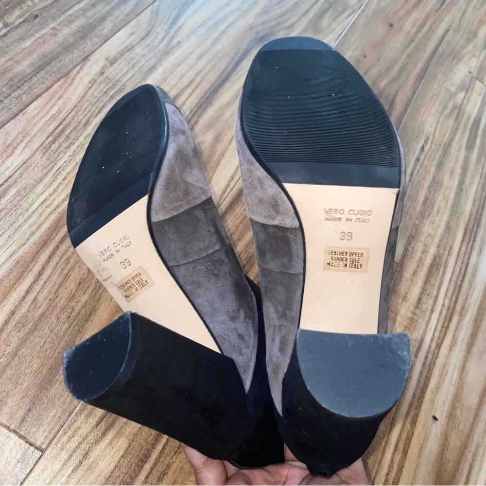 Grigiarancio Leather Patchwork Booties - image 7